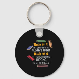 Librarian Keychain