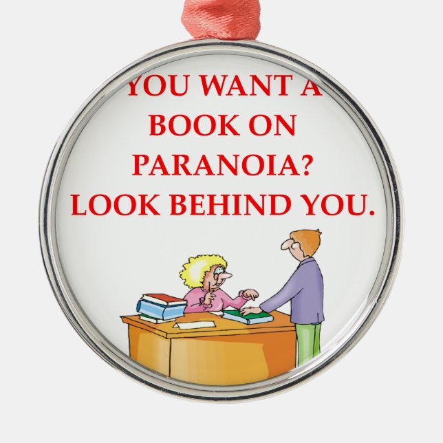 LIBRARIAN METAL ORNAMENT (Front)