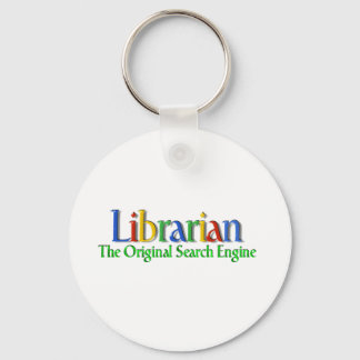 Librarian Original Search Engine Keychain
