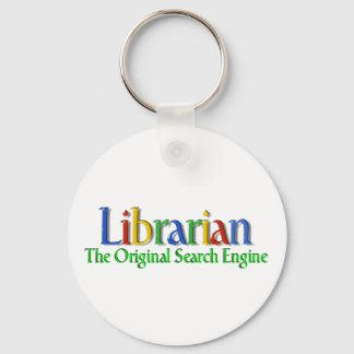 Librarian Original Search Engine Keychain