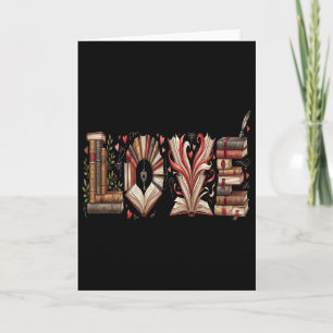 Librarian Reader Books Valentine Teacher Valentine Card