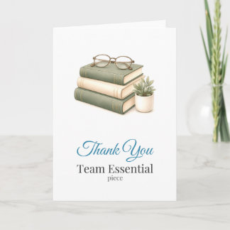 Librarian Thank You Team Essential Card