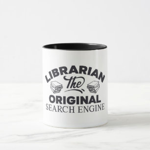 Librarian The Original Search Engine Mug