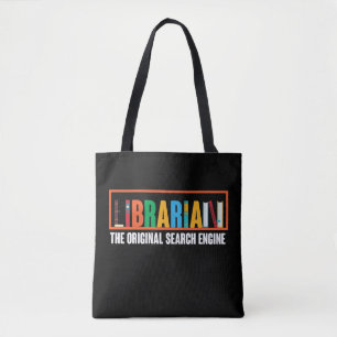 Librarian The Original Search Engine Tote Bag