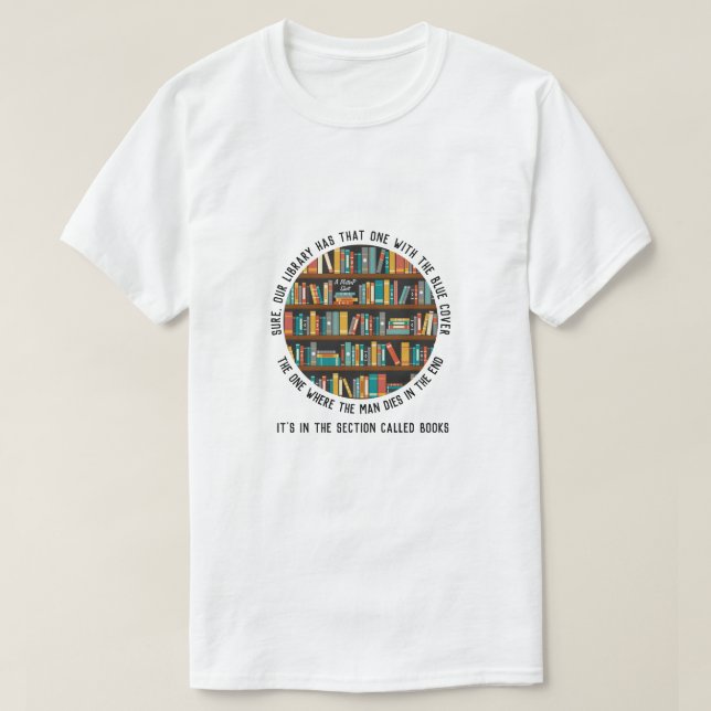 Librarian (with attitude) - A MisterP Shirt (Design Front)