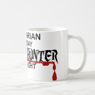 Librarian Zombie Hunter Coffee Mug
