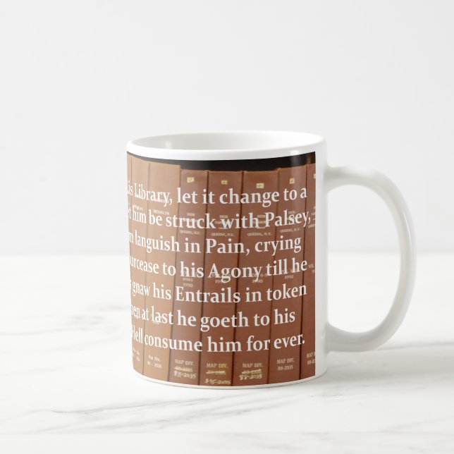 Librarians Curse Mug (Right)
