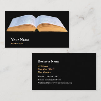 Librarians Media Collections Specialists Business Card