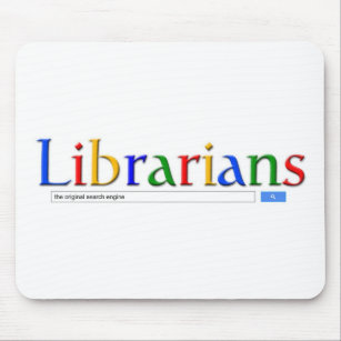 librarians the original search engine mouse pad