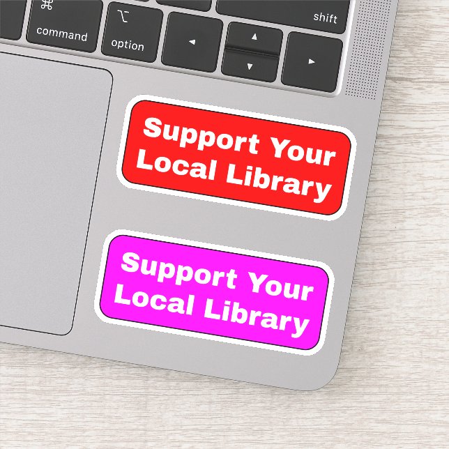 (Libraries Librarians) Support Your Local Library (Detail)