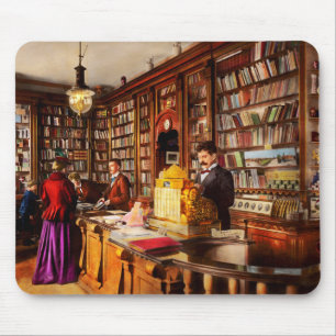 Library - A novel idea 1895 Mouse Pad
