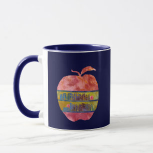 Library Apple Mug
