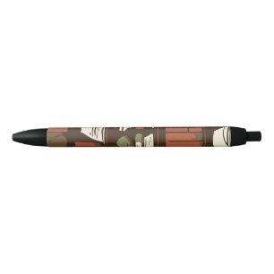 library black ink pen
