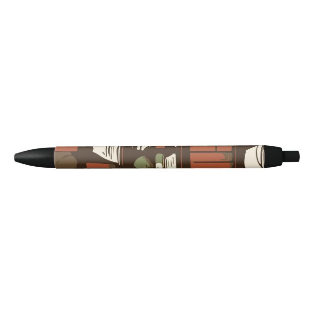 library black ink pen (Front)