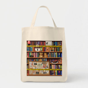 Library Book Bag Cozy Mysteries Bookshelf