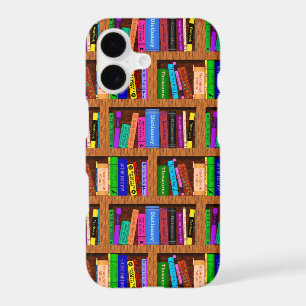 Library Book Shelf Pattern for Readers
