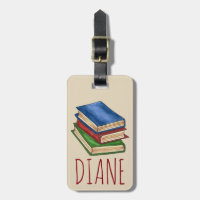 Library Book Stack Teacher Librarian Educator Gift