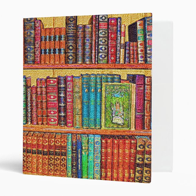 Library Books Binder (Front/Inside)