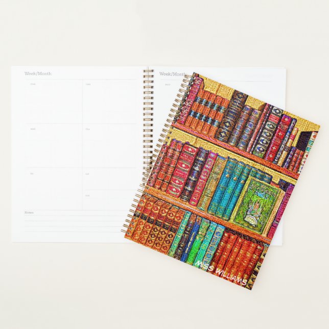 Library Books Planner (Display)