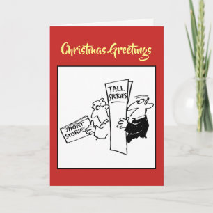 Library, Bookshop or Bookstore Christmas Card