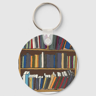 Library Cart Keychain