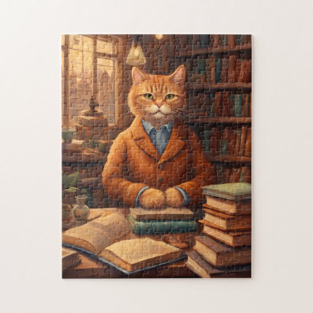 library cat #16 puzzle (Vertical)