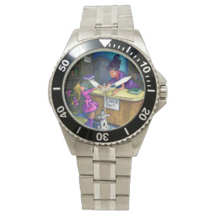 Library Check Out Watch