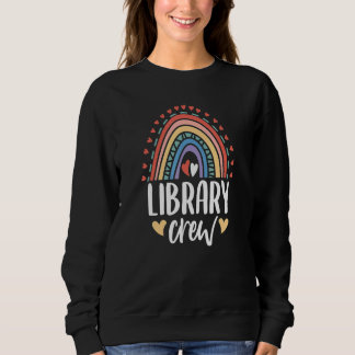 Library Crew  Reading & Animal   Sweatshirt