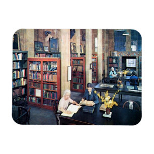 Library, Doylestown, PA Vintage  Magnet