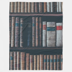 LIBRARY FLEECE BLANKET