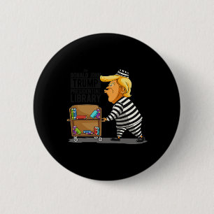Library Funny Grey Clic Fit 2 Inch Round Button
