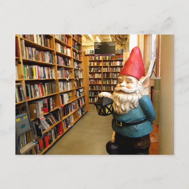 Library Gnome I Postcard (Front)