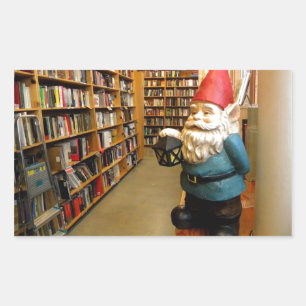 Library Gnome I Sticker