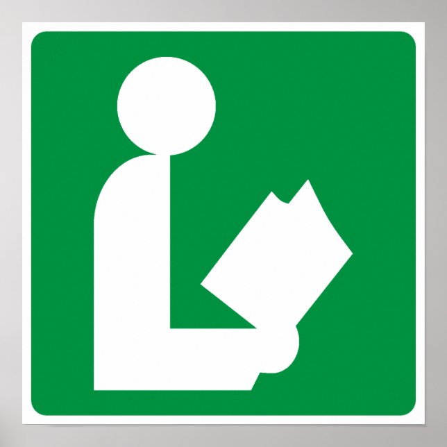 Library Highway Sign (Front)