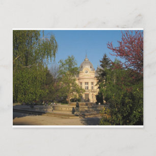 Library in Ruse, Bulgaria Postcard