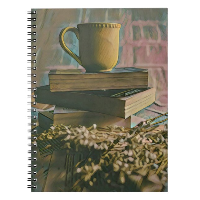 Library lover artwork notebook (Front)