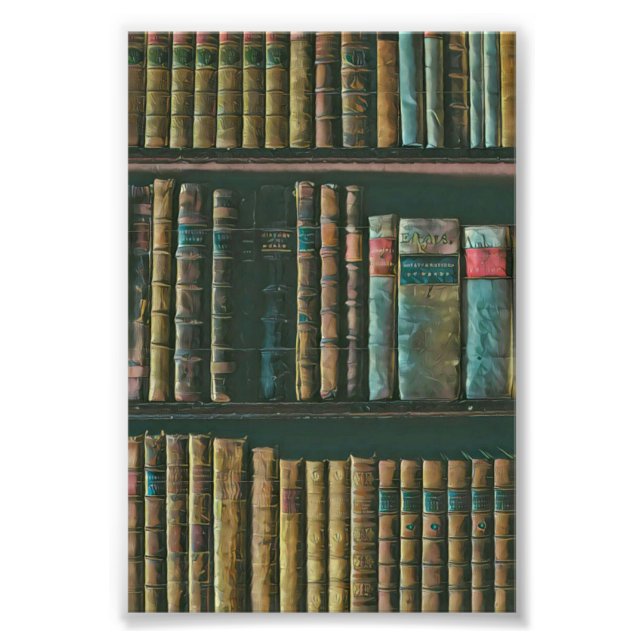 Library lover artwork photo print (Front)