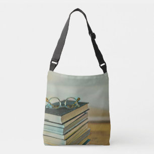 Library lover gift crossbody bag