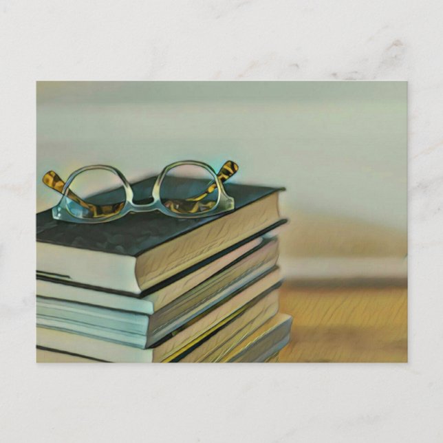 Library lover gift postcard (Front)