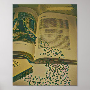 Library lover gift poster