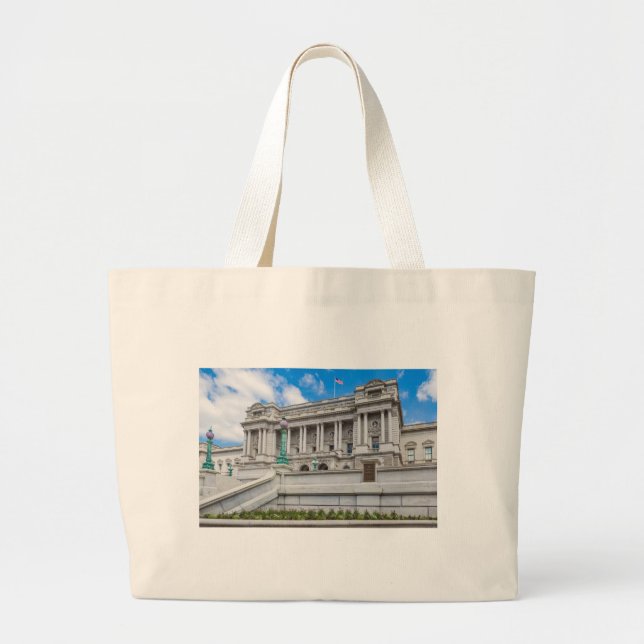 Library of Congress Large Tote Bag (Front)