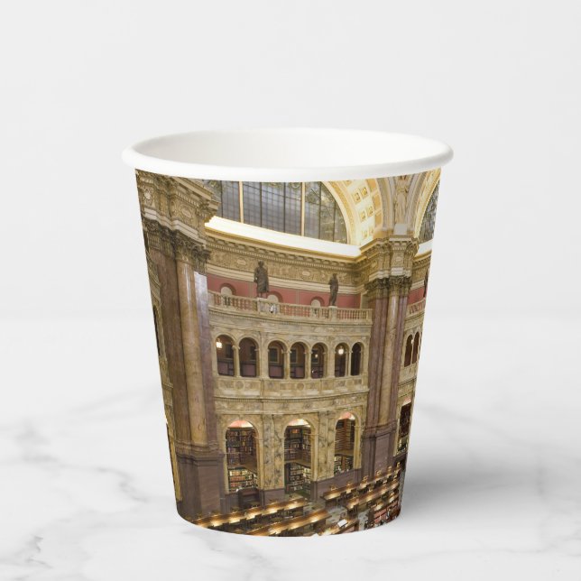 Library of Congress Paper Cups (Front)