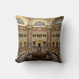 Library of Congress Throw Pillow