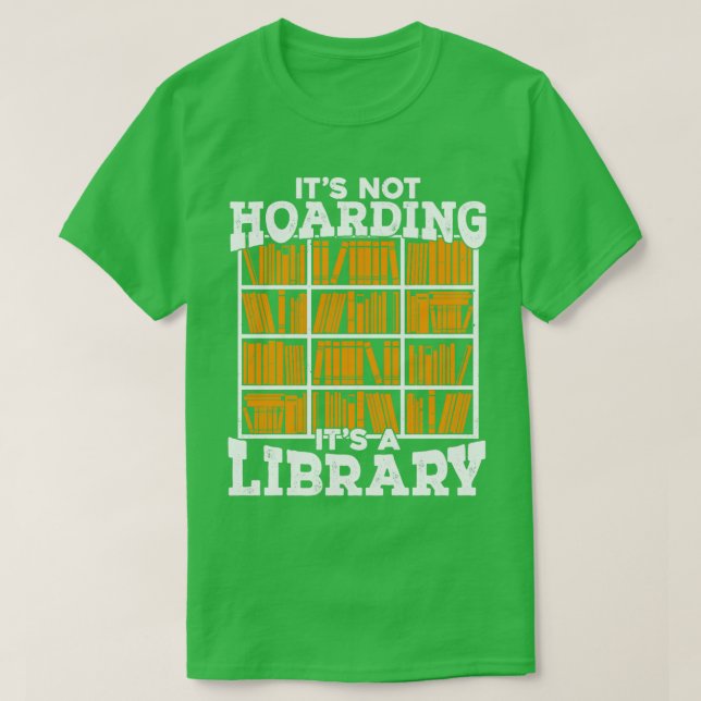 Library Reading Lover Librarian Gift  T-Shirt (Design Front)
