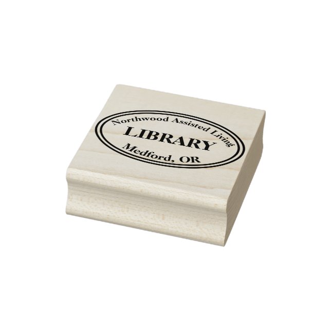 Library Rubber Stamp (Stamp)