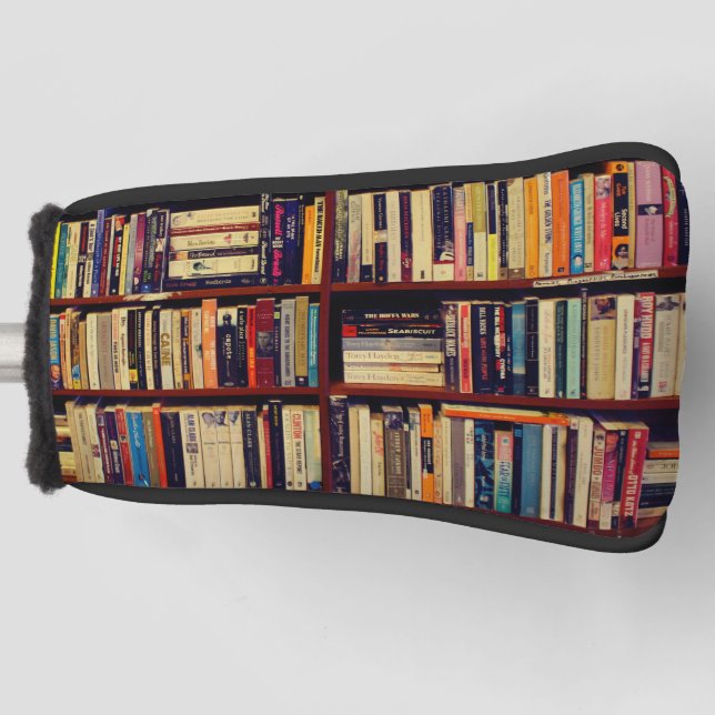Library Shelves Golf Head Cover (Front)