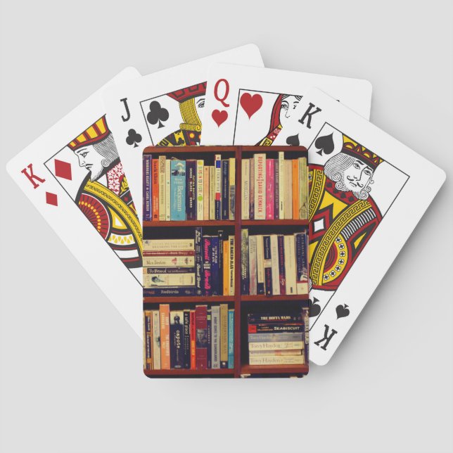 Library Shelves Playing Cards (Back)