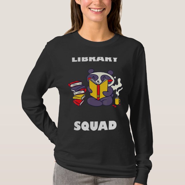 Library Squad 3 T-Shirt (Front)