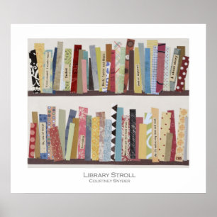Library Stroll Poster