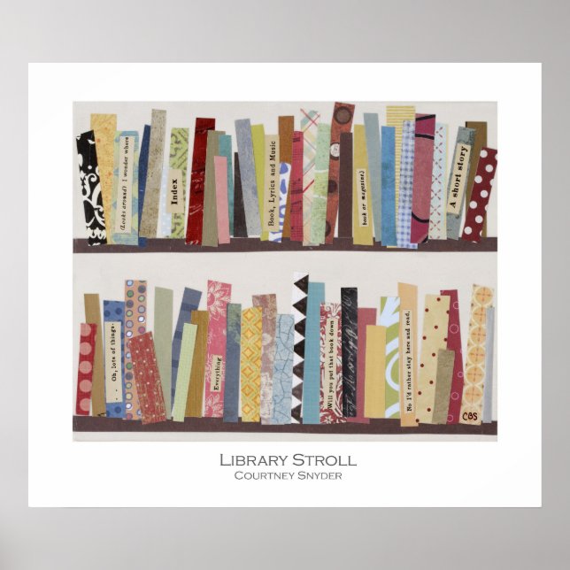 Library Stroll Poster (Front)